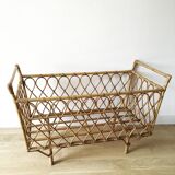 Rattan cot
