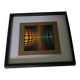 Tableau Vintage Art Optique - Victor Vasarely - Frame 40x40cm