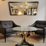 Mirror XXL two-tone 60s libe shape 166x76cm