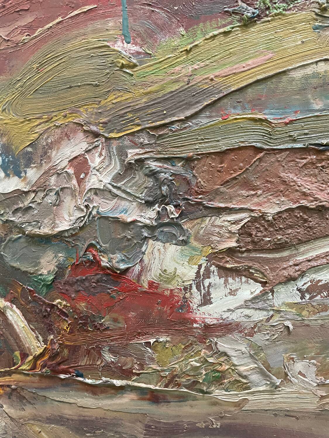 Abstract painting after the war, 20th century