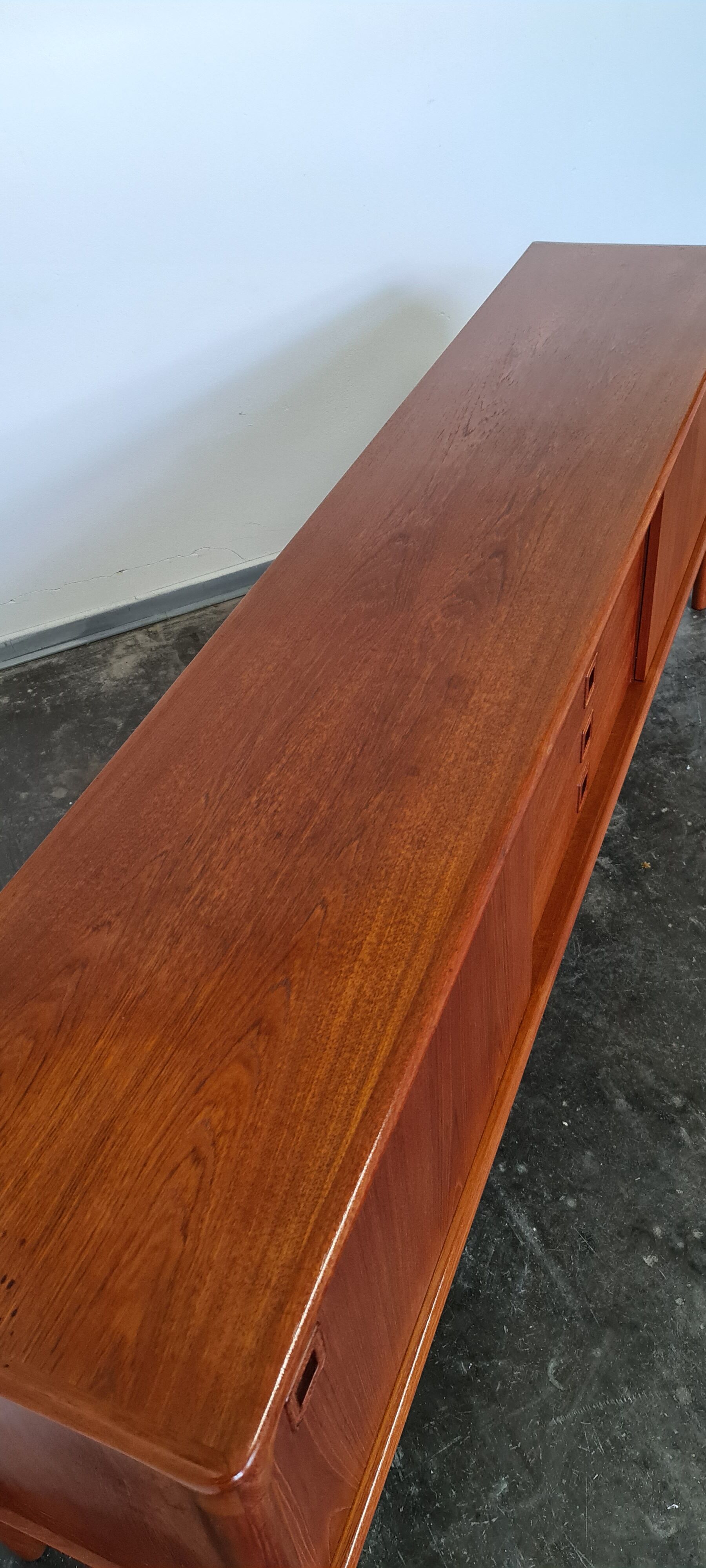 Vintage Danish design teak sideboard by Bramin