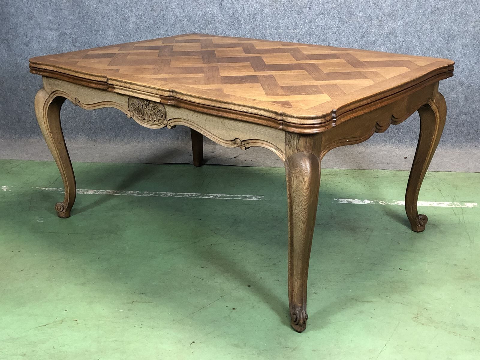 Louis XV oak table - 1950s