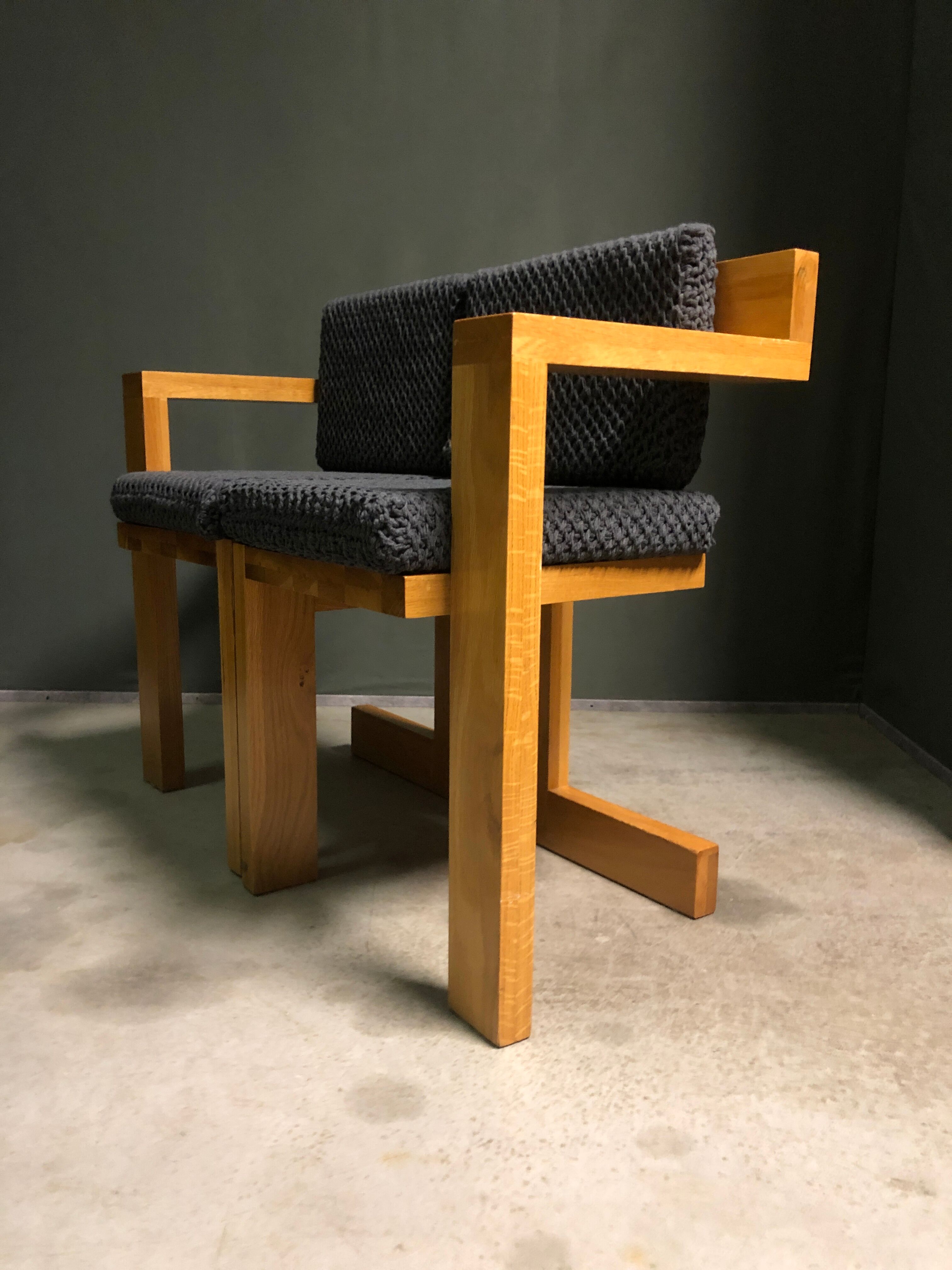 2 x Rietveld 'Steltman' chairs