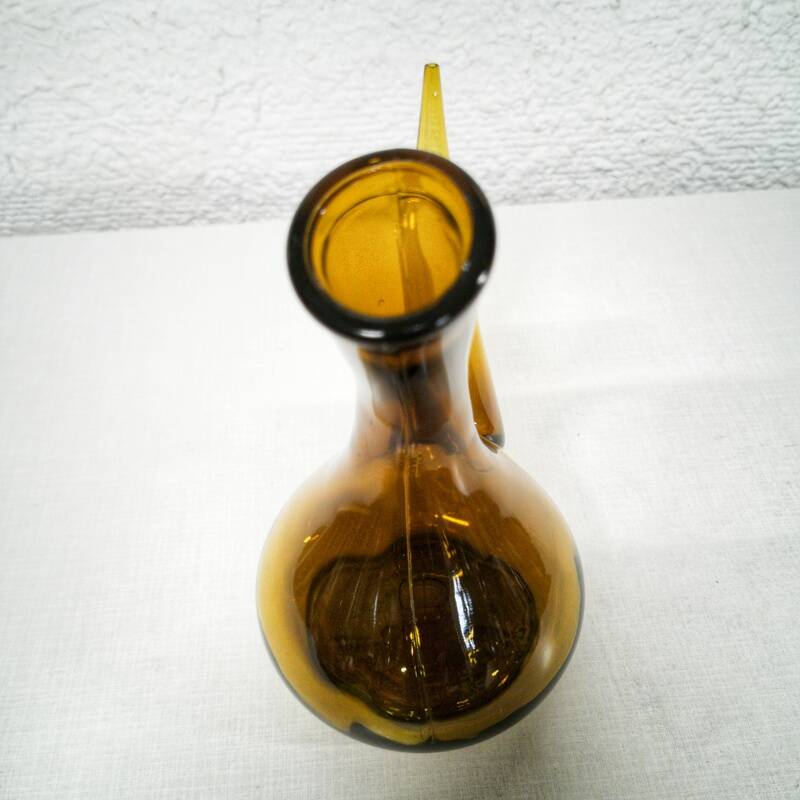 Porró Catalan in amber glass