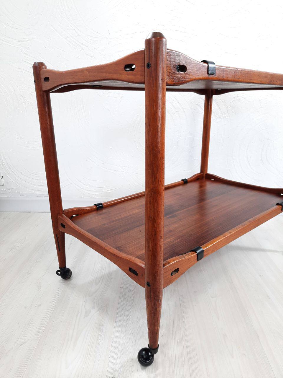 Wooden food trolley 1950