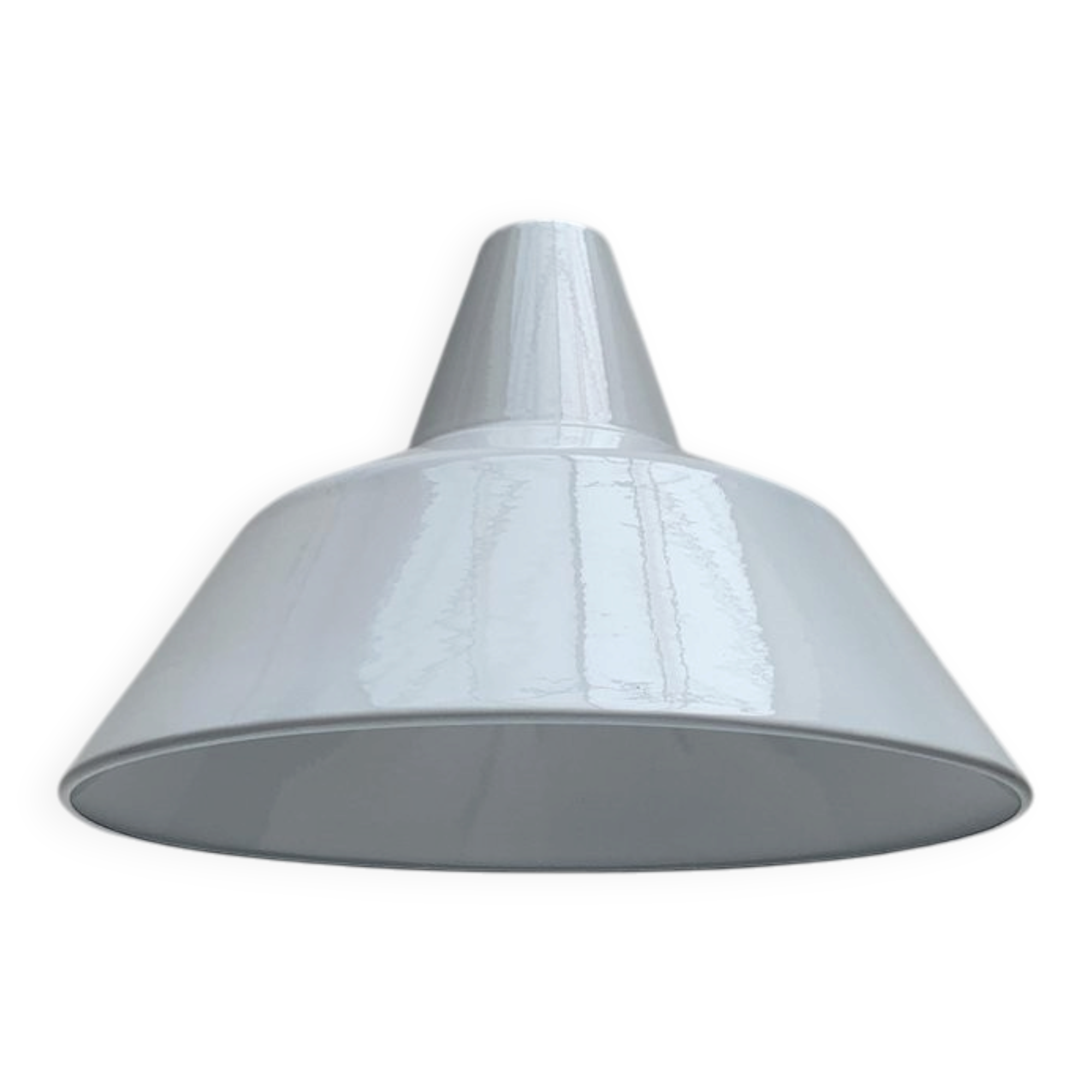 Large Danish mid-century pendant lamp by Emaille Amatur for Louis Poulsen.