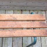 Banc écolier vintage