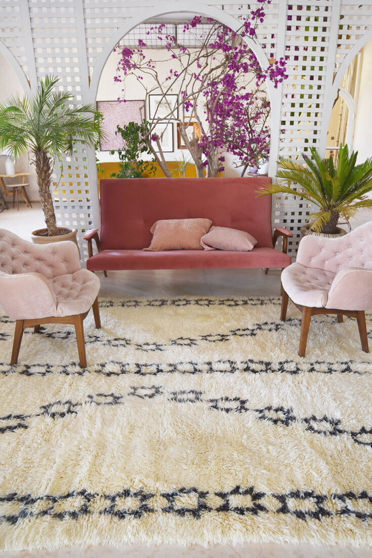 Beni ourain carpet 208x297cm