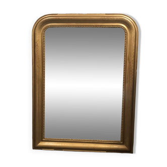 Louis Philippe style gilded mirror