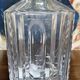 Antique cut crystal carafe – Silver mount / Art Deco period