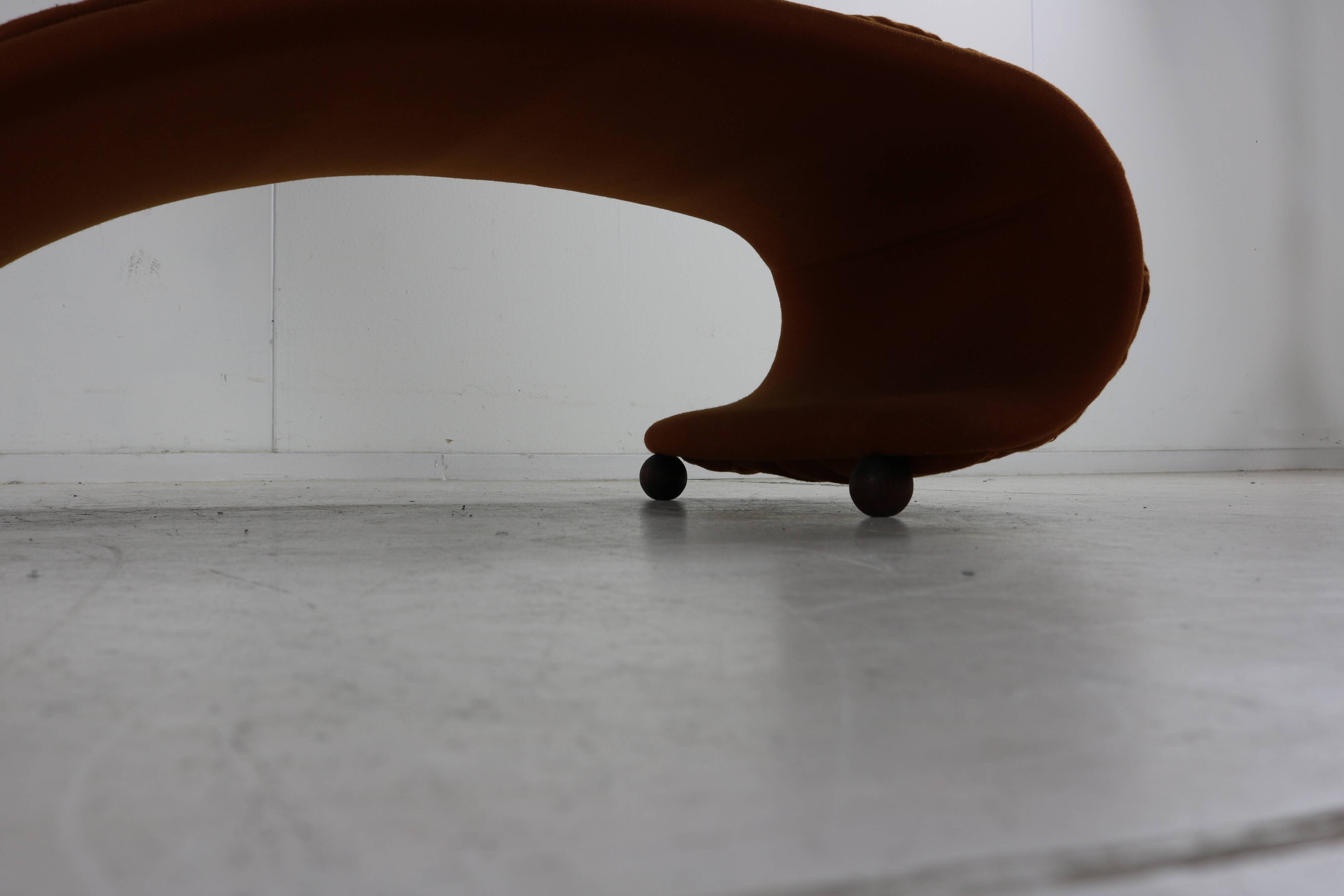 Very special lounge chair by Verner Panton for Fritz Hansen