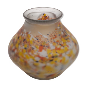 Vase Murano à inclusions