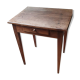 Square antique table