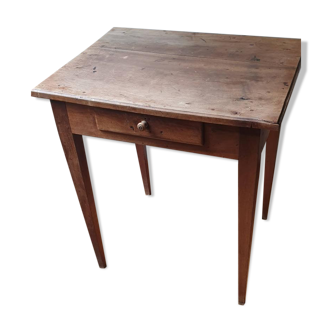 Square antique table