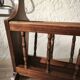 Porte-revues en bois vintage