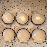 6 shell-shaped dishes Émile Henry