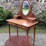 Coiffeuse de style Louis XVI avec sa chaise, 1925