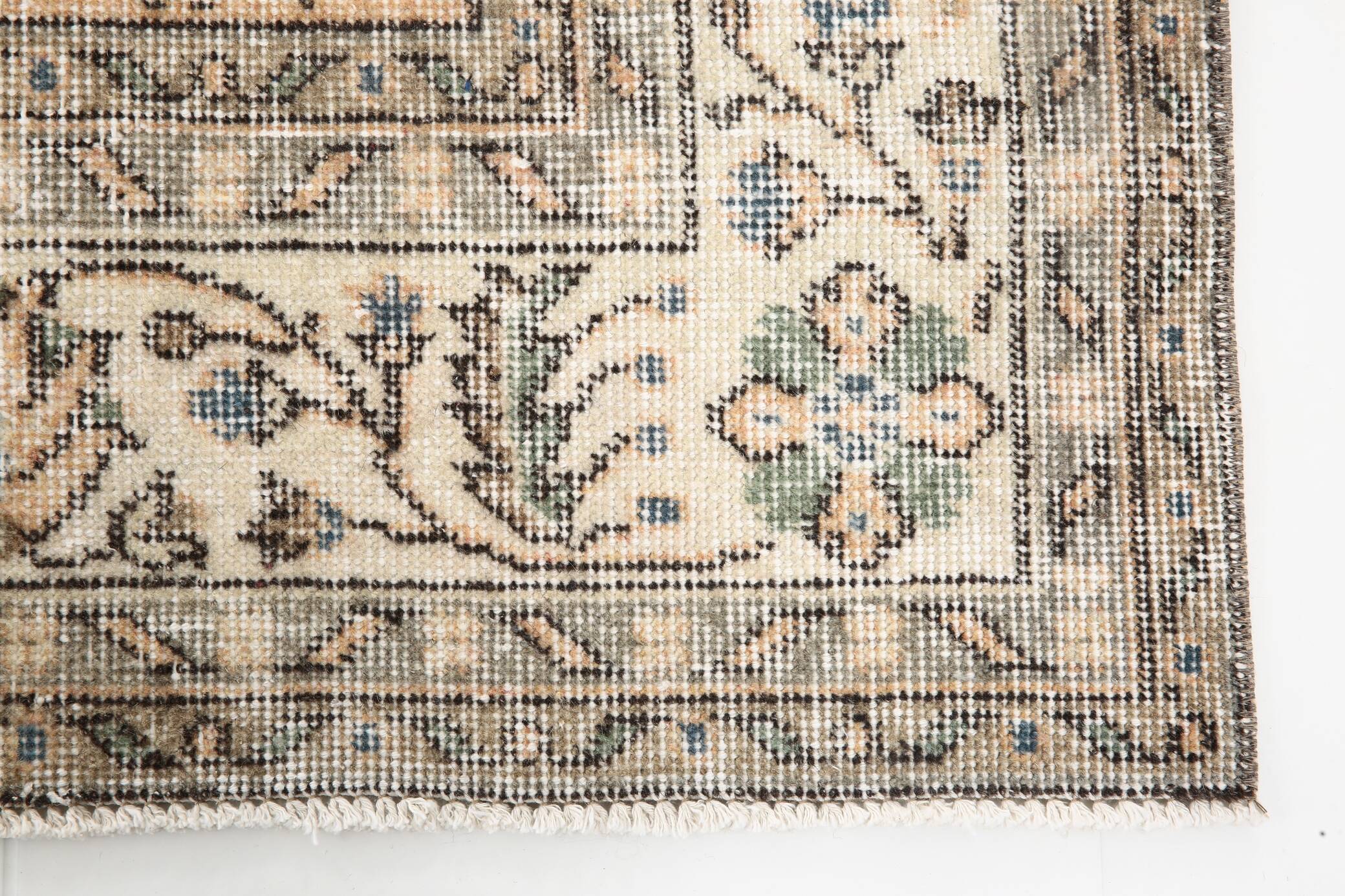 7x10 Floral Design Persian Rug, Living Room Rug, 216x304Cm