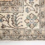 7x10 Floral Design Persian Rug, Living Room Rug, 216x304Cm