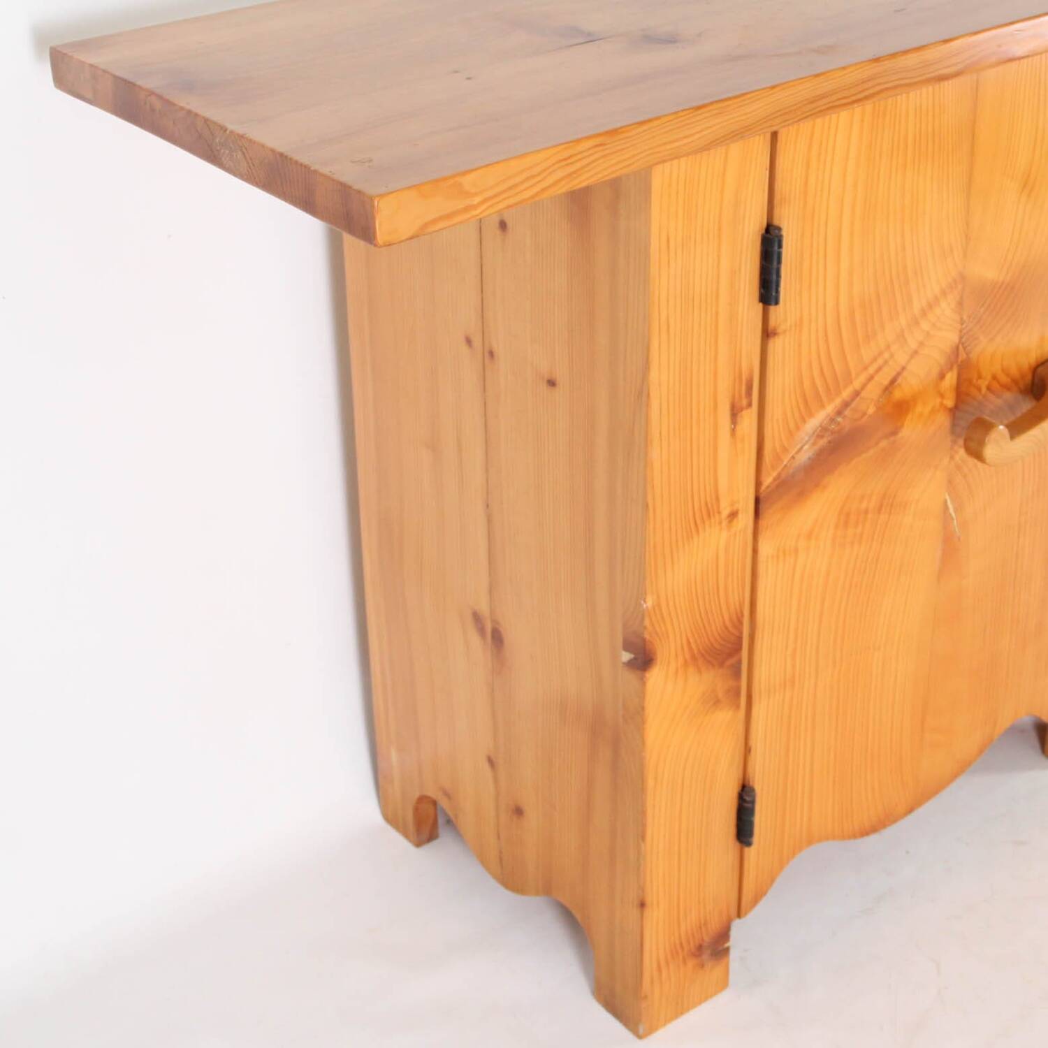 Vintage buffet in fir wood