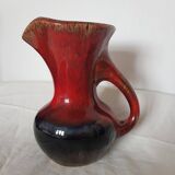 Vintage earthenware pitcher from Saint Pair sur mer