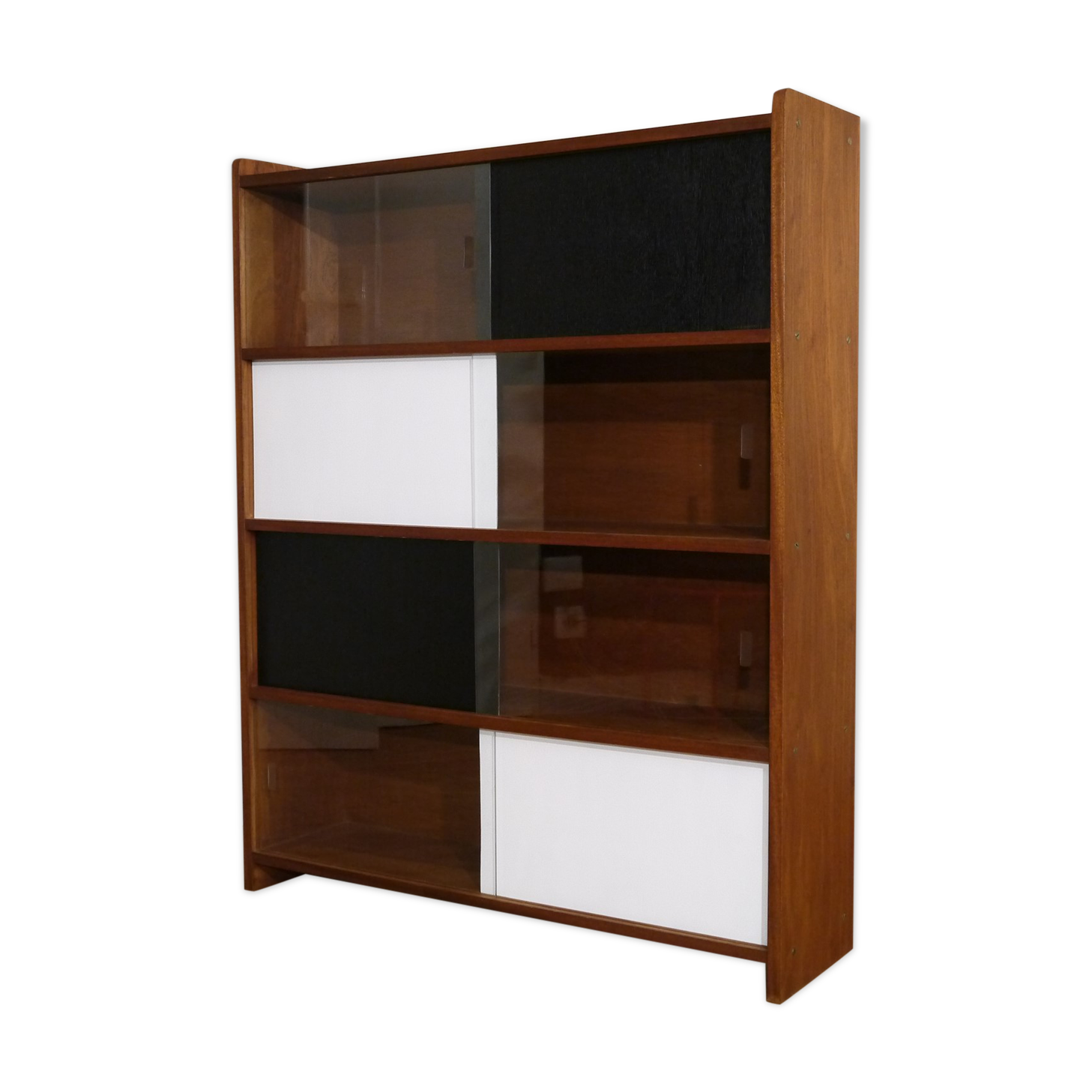 Showcase vintage teak shelf