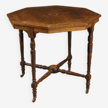 Octagonal inlaid table from the ‘20