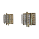 Crystal and brass sconces by Carl Fagerlund 1970