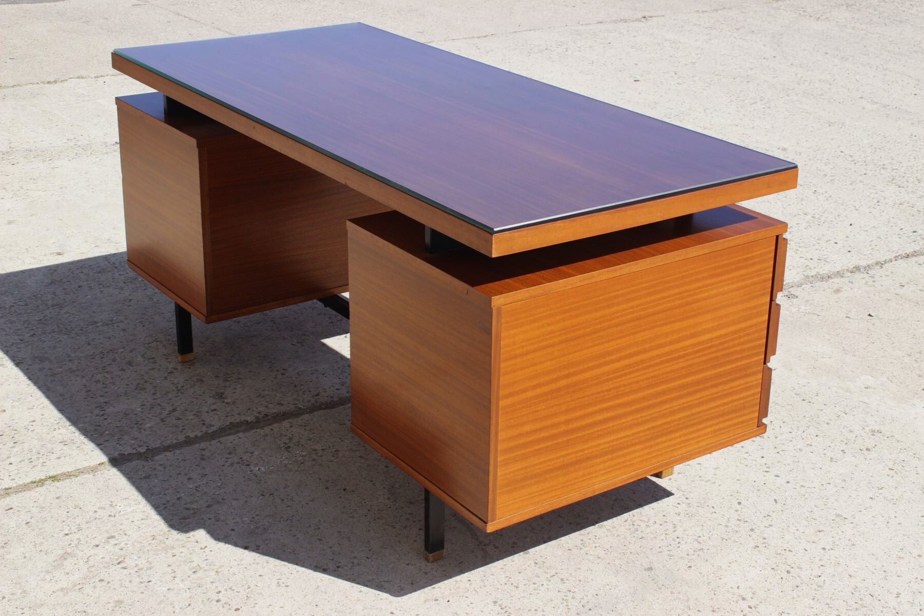 Office president by Pierre Guariche for Huchers Minvielle, France, 1950s