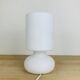 Lampe Lykta Ikéa verre blanc mat, vintage