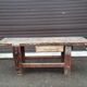 Solid wood workbench