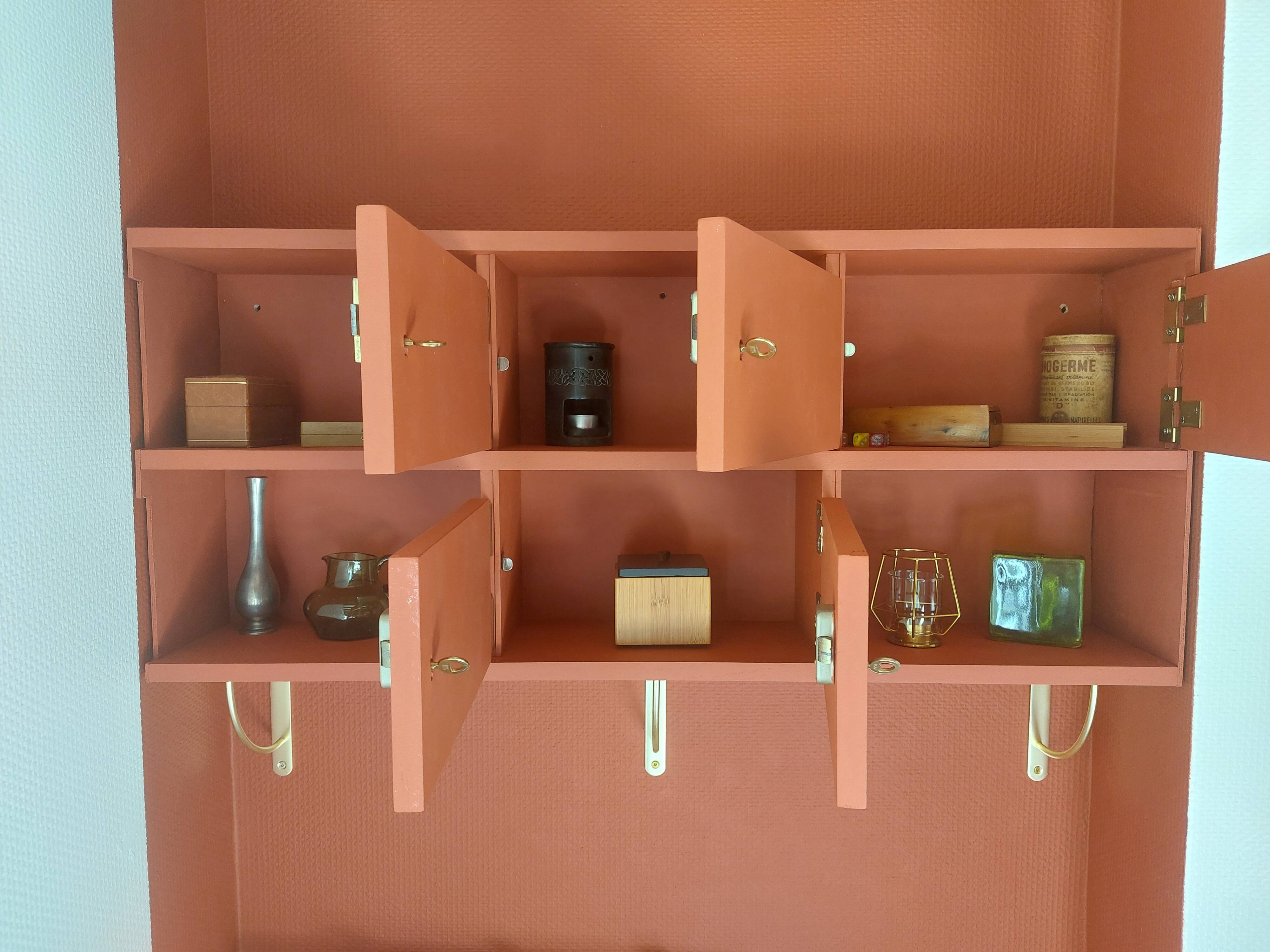 wooden workshop furniture, drawer unit