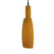 Lampara de techo Amarilla, Vetreria Vistosi, Murano crystal, 70's – Ital