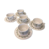 Trianon - Villeroy & Boch - 5 cups and saucers