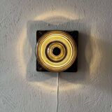 Cosack wall sconces in tinted glass from the 1970s.