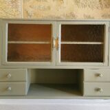 Vintage shelf, high Parisian sideboard