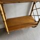 Rattan wall shelf