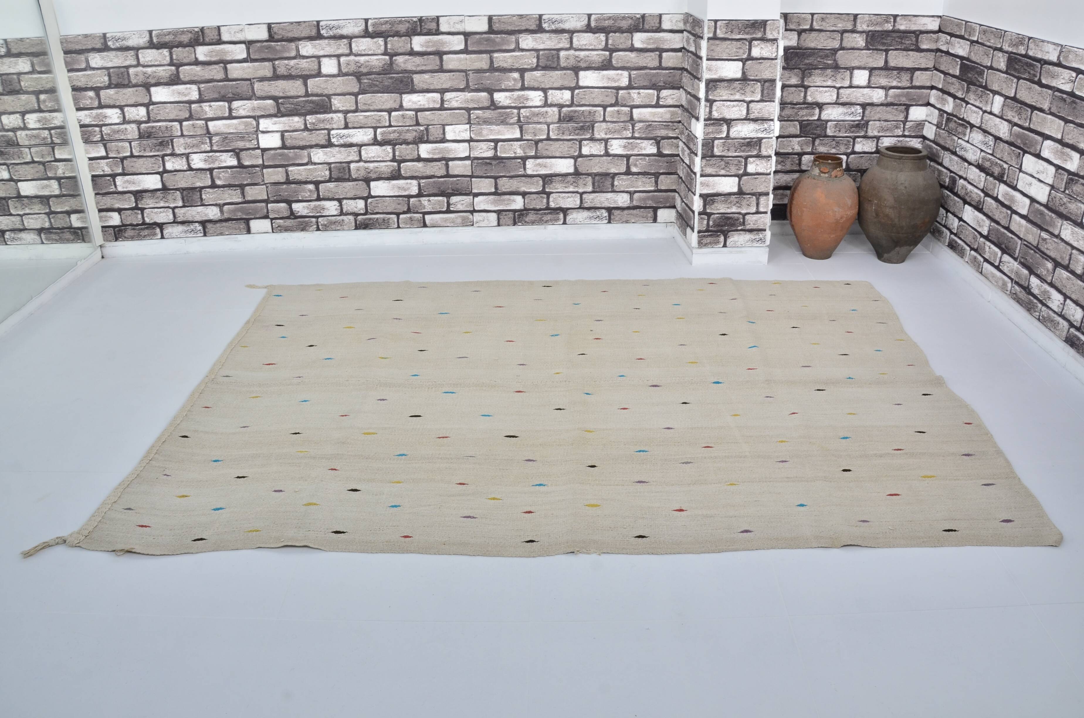 Vintage Neutral Hemp Rug sku 3069