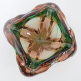 Mid-century Ashtray from Metallurgical Glass,by Glasswork Novy Bor,1960's.