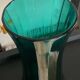 Vintage Italy glass vase