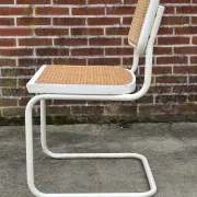 Cesca design chair b32 model in white