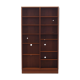 Bibliothèque en teck, design danois, années 1970, fabriquée par Hundevad