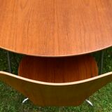 Arne Jacobsen dining table 3600 teak by Fritz Hansen 1950