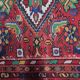 Tapis persan Hamadan vintage fait main 73 cm x 120 cm années 1970