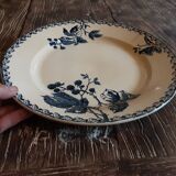 Ancient round iron earth dish