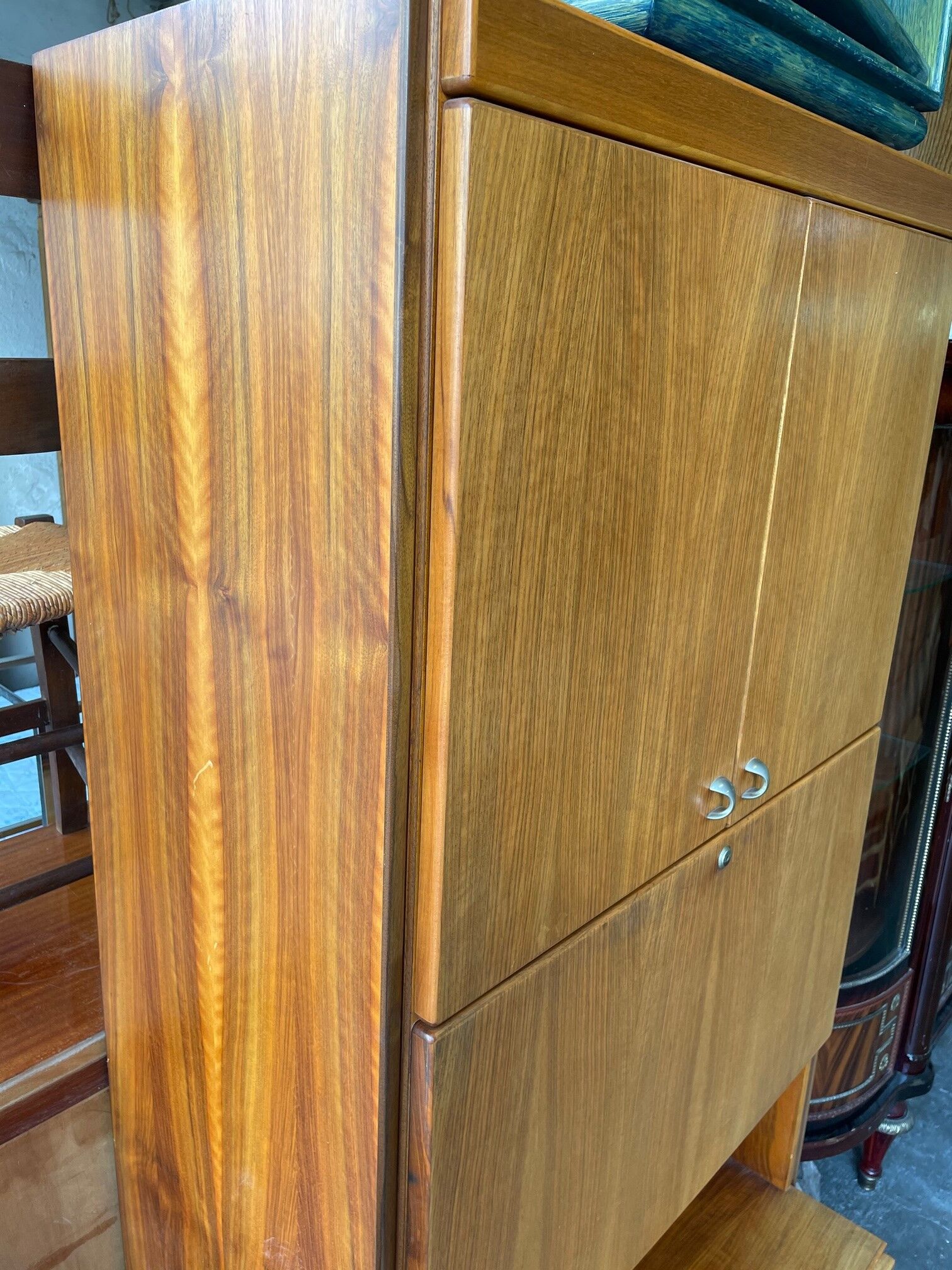 Vintage teak secretary