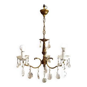 Chandelier with tassels