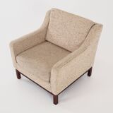 Beige armchair, Danish design, 1970s, production: Denmark