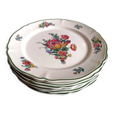 6 flat plates Villeroy and Boch Alt Strasbourg collection