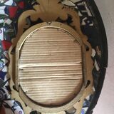 Baroque mirror gilded wood.